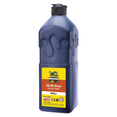 Nova Color Akrilik Boya 1000gr 226 Siyah&hellip;