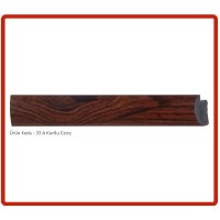 60x85 33 A Kurtlu Ceviz Çerçeve - Düz Cam