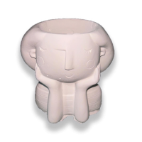 Seramik Biblo Sakısı/Mumluk- Kadın