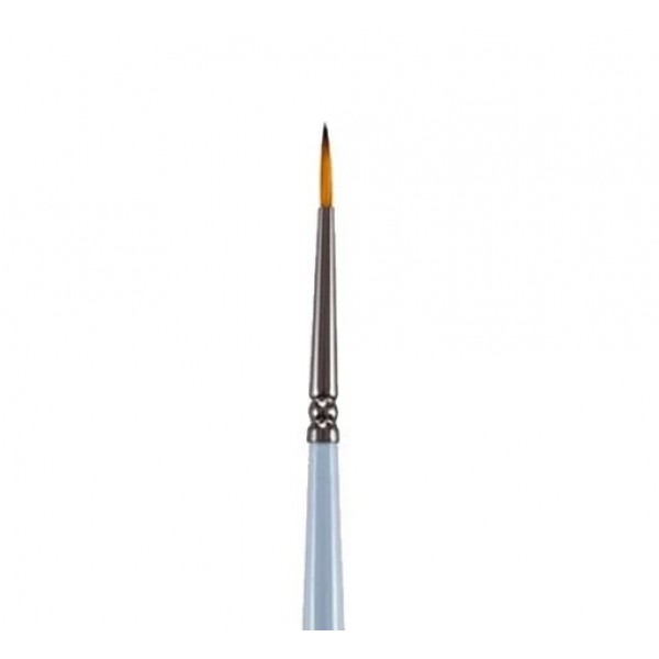 Brons BR-750 123 Serisi Sentetik Kıl Yuvarlak Uçlu Detay Fırça No:00