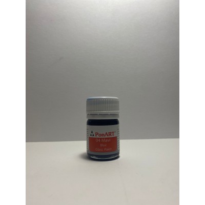 Ponart 04 Mavi Cam Boyası 20 ml&hellip;