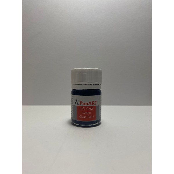 Ponart 06 Kahverengi Cam Boyası 20 ml