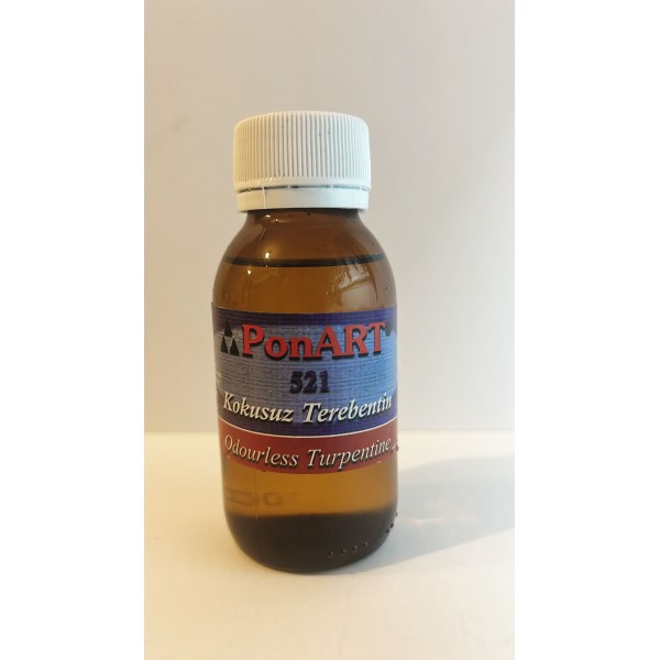 Ponart 521 Kokusuz Terebentin 100 ml