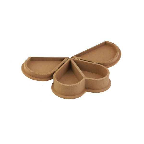 Eliz Boyanabilir Ahşap Kutu - 52