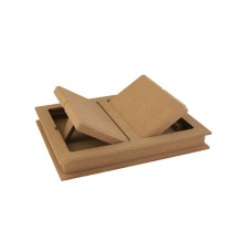 Eliz Boyanabilir Ahşap Kutu - 54 Eliz Boyanabilir Ahşap Kutu - 54