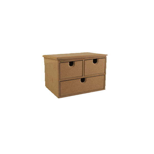 Eliz Boyanabilir Ahşap Kutu - 66