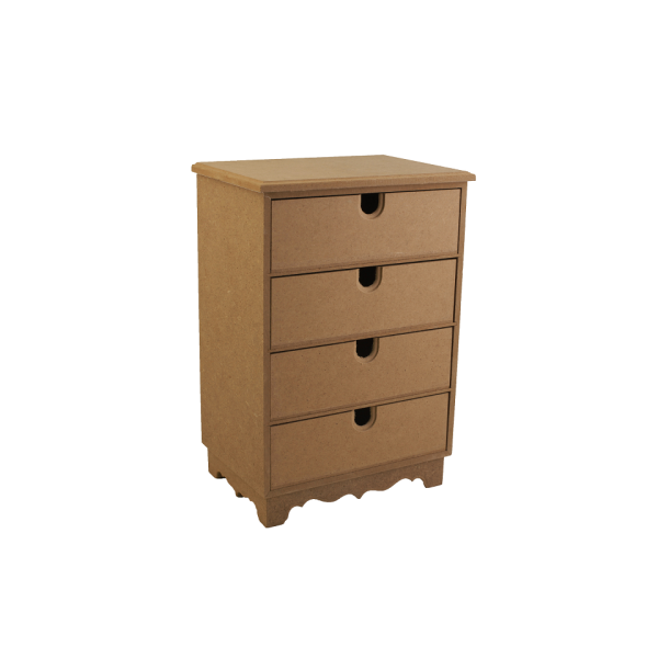 Eliz Boyanabilir Ahşap Kutu - 70