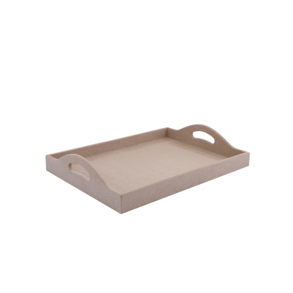 Eliz Boyanabilir Ahşap Tepsi - 05