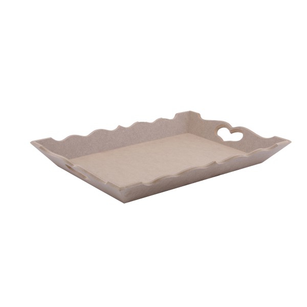 Eliz Boyanabilir Ahşap Tepsi - 12