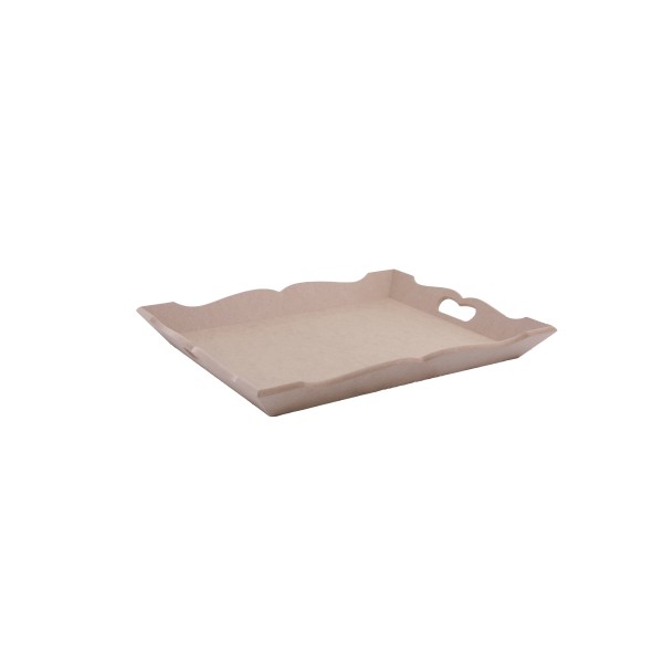 Eliz Boyanabilir Ahşap Tepsi - 14