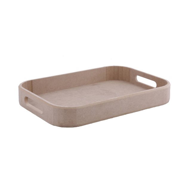 Eliz Boyanabilir Ahşap Tepsi - 24