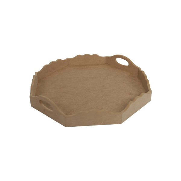 Eliz Boyanabilir Ahşap Tepsi - 27