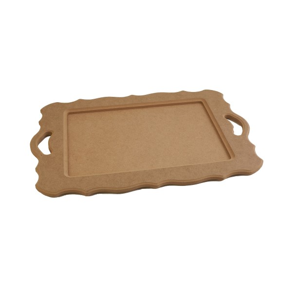 Eliz Boyanabilir Ahşap Tepsi - 40