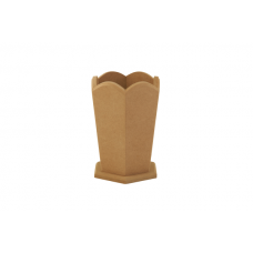 Eliz Boyanabilir Ahşap Vazo - 04