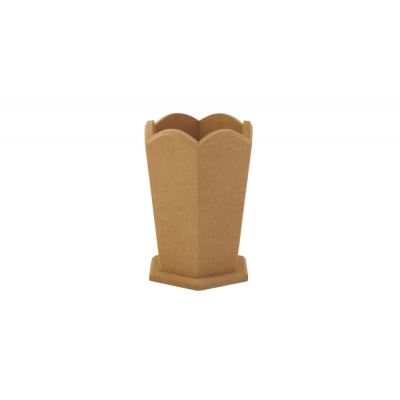 Eliz Boyanabilir Ahşap Vazo - 04&hellip;