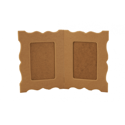 Eliz Boyanabilir Ahşap İkili Çerçeve - 07