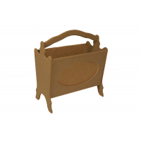 Eliz Boyanabilir Ahşap Gazetelik-Dergilik - 04